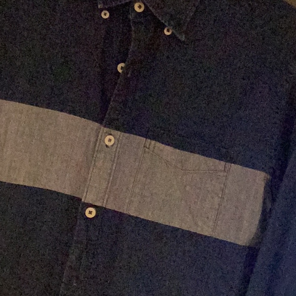 Indigo button down - Picture 2 of 5